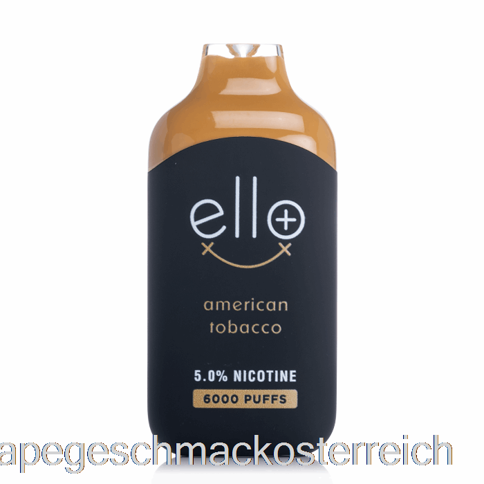 Blvk Ello Plus 6000 Einweg-Vape-Geschmack Für Amerikanischen Tabak